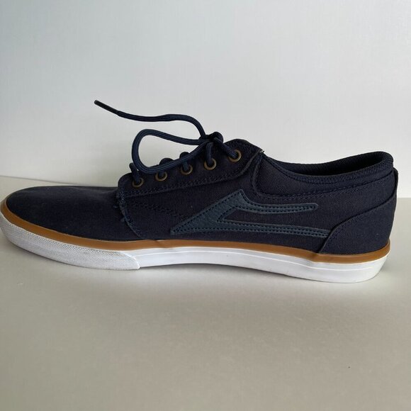 Lakai Limited Griffin Skate Shoe Navy Mens Size 12 - Picture 6 of 9